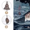 Temple Hanging Decoration Robust Materials Simple Design Yard Decor Brass Wind Chime Wind Hanging Bell Room Bell