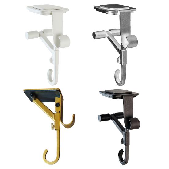 Fireplace Stocking Hook Mantle Garland Hanger Strong Load-bearing Adjustable Design Heavy Duty 2-in-1 Stocking Garland Holder