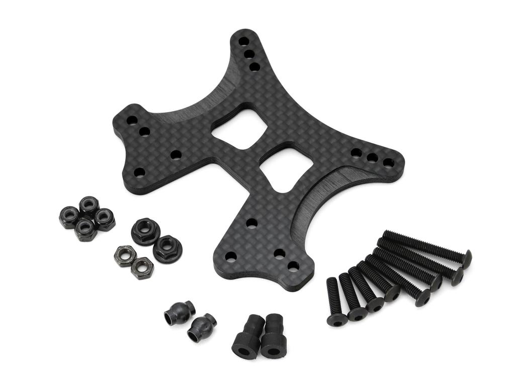 G-Force Carbon-graphite Front Damper Stay (GENOVA) Radio Control Parts, Official Japanese Product, GOP147