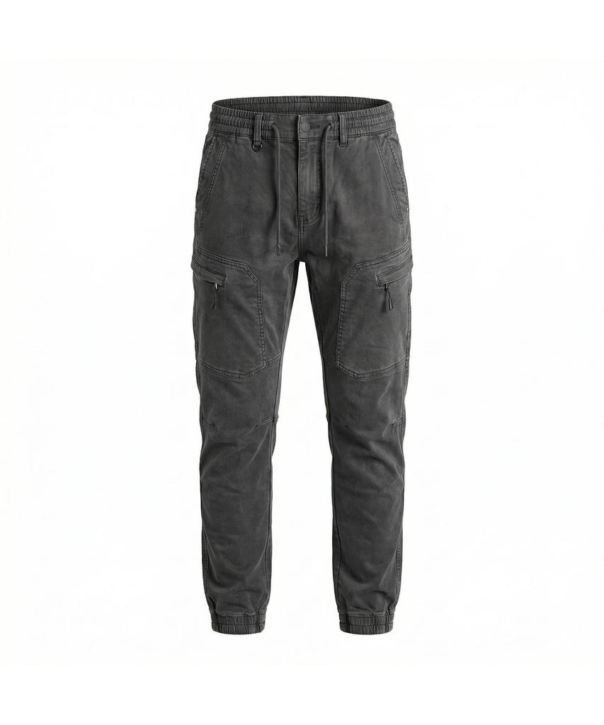 Pentaon Washed Cargo Stretch Cotton Jogger Pants