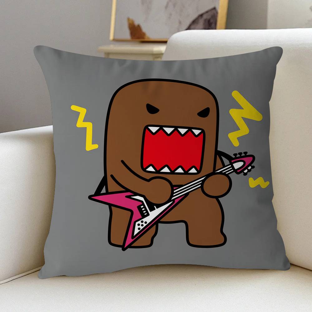 Cute Domo Kun Pillow Gift Home Office Decoration Pillow Bedroom Sofa Car Cushion CoverPillow Case