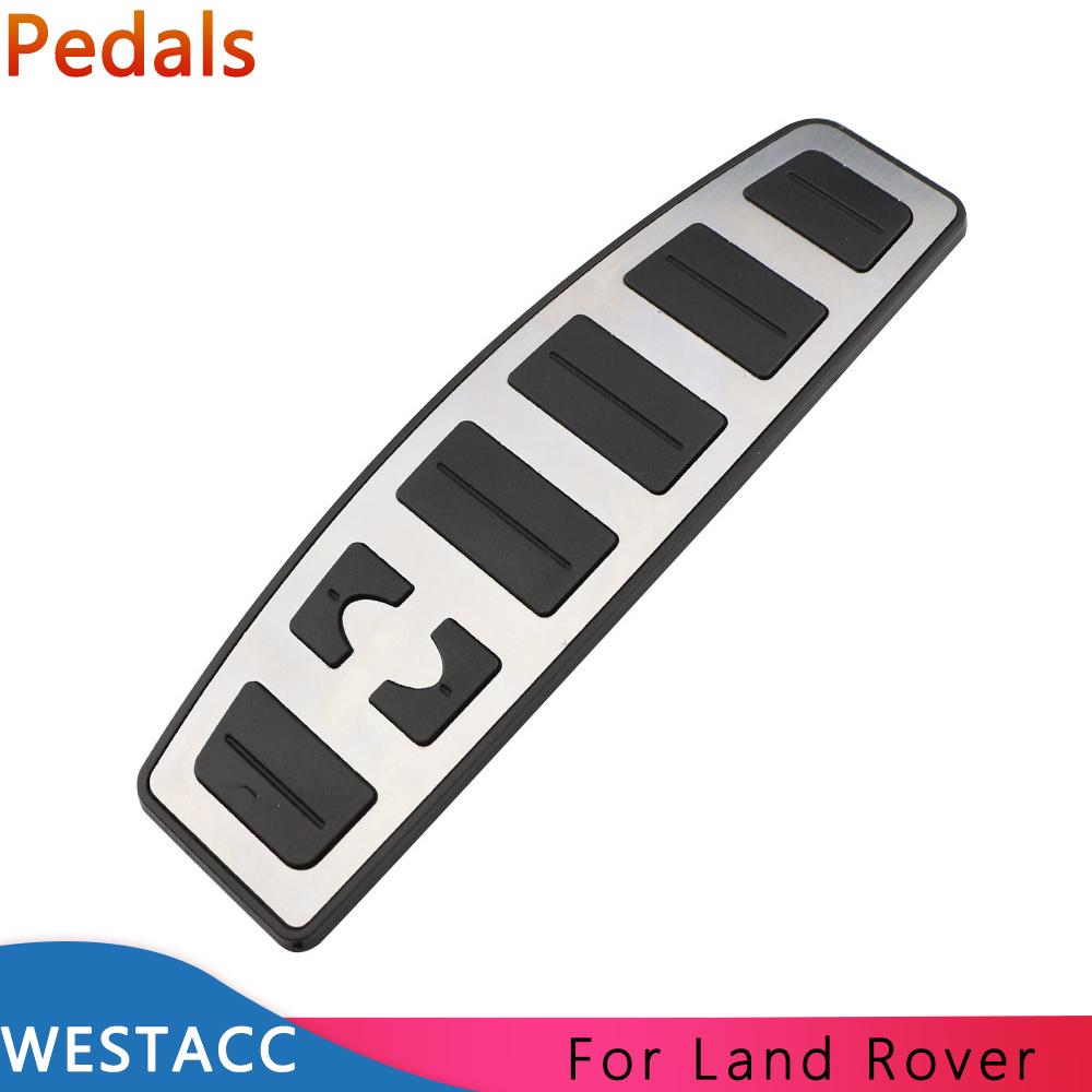 Car Pedals Accelerator Foot Brake Rest Pedal for Land Rover Range Rover Sport Discovery 3 4 Lr3 Lr4 AT Interior