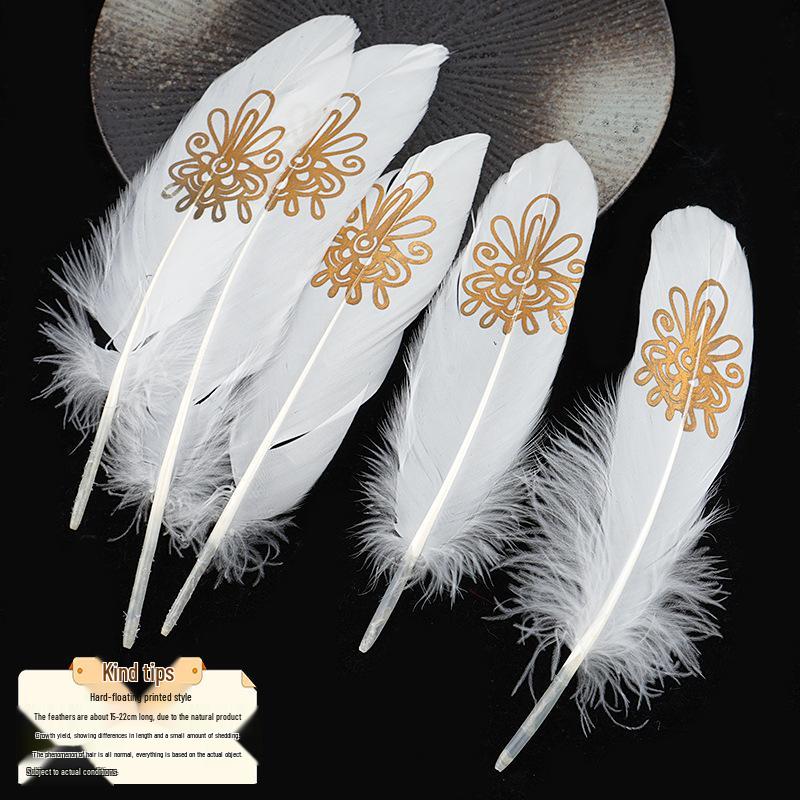 White Feathers for DIY Handmade Clothing & Jewelry Accessories