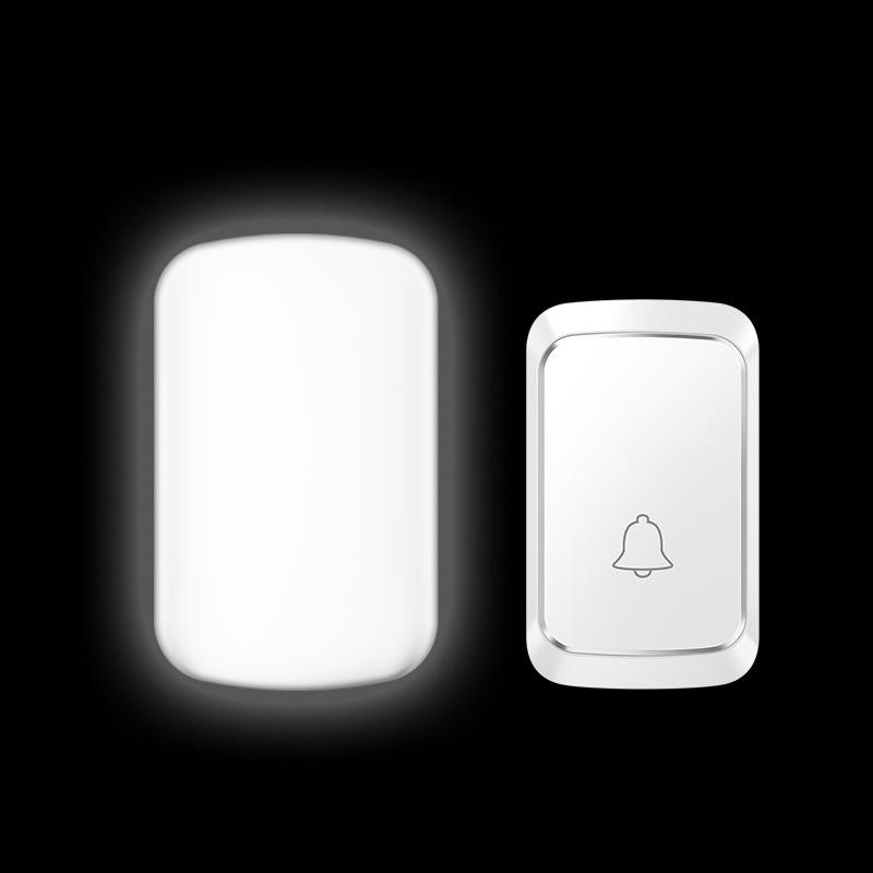 Flashing Doorbell for Elderly and Hearing Impaired: Bright Light, High Volume, Remote Control, Mute Function.