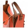 Auth LOEWE Hammock Small 2Way Shoulder Handbag Leather Pink Orange Lo9998bf