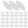 150 PCS Mirror Sticker Small for Crafts Shapes Ceramic Tile Glass Petal Mosaic Tiles