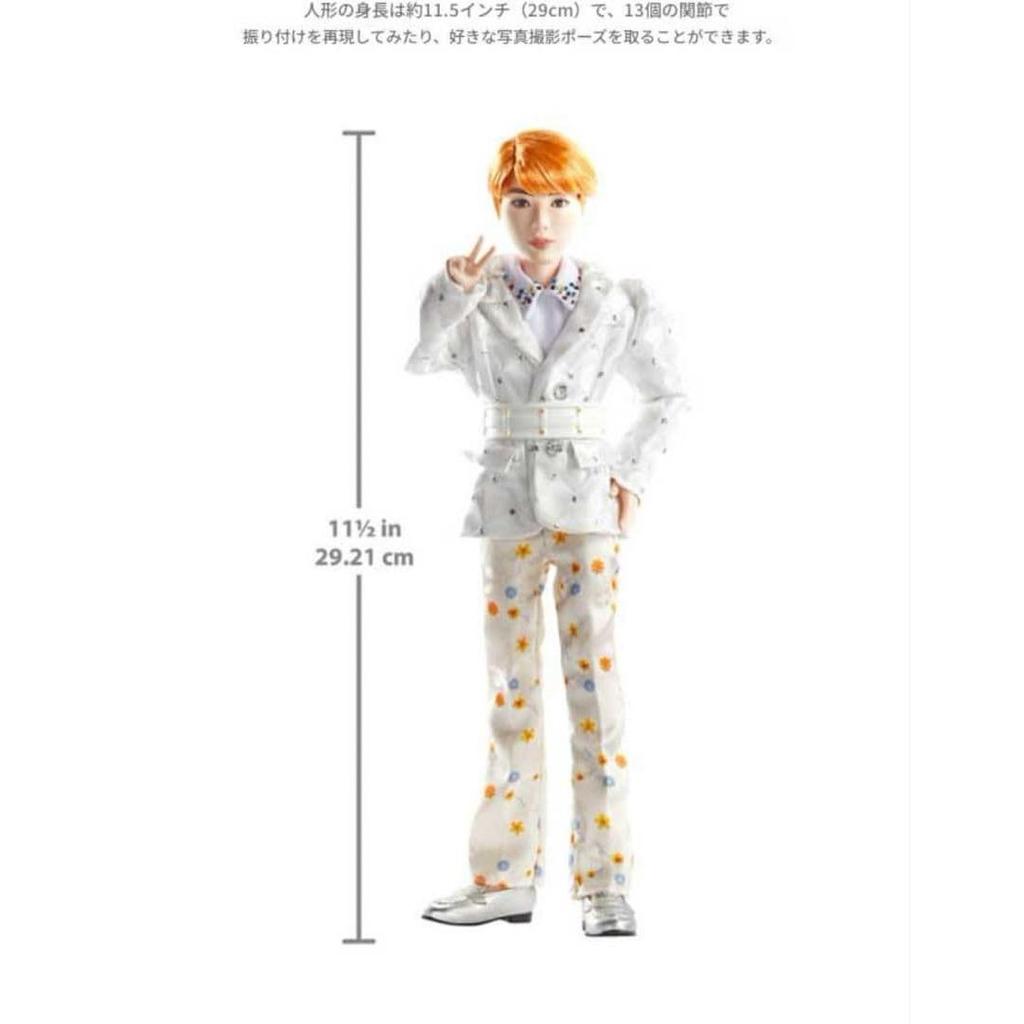 Used BTS X MATTEL Prestige Fashion Doll JIN
