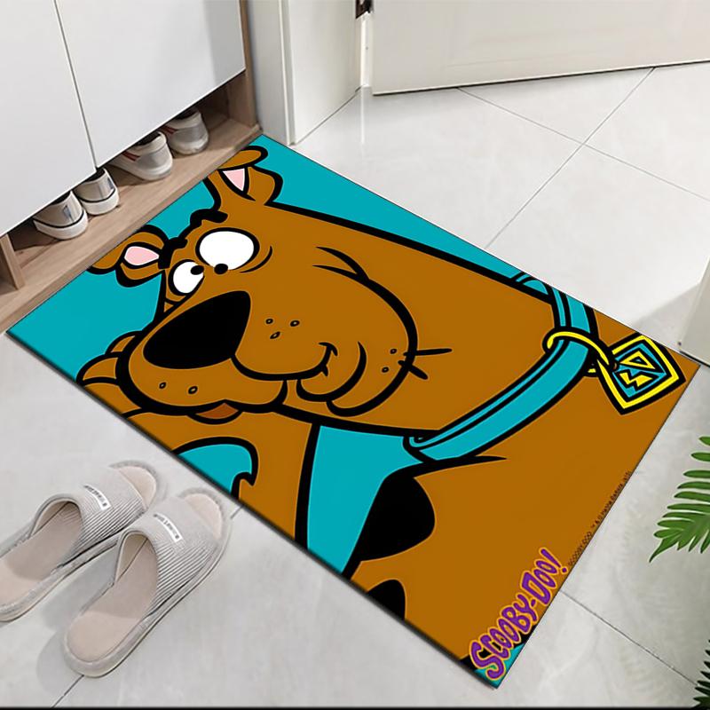 Scooby-Doo Printed Carpetrugfor Office Chair Living Room Bedroom Kitchen Room Decor Gifts