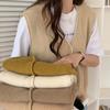 Spring Vest Women's Cardigan Knitted Vest Versatile Layering Korean Version Top