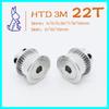 22Teeth HTD 3M Timing Pulley Synchronous Wheel 3M 22T Bore 5 6 7 8 10mm Pulley 3M Belt Width 6/10/15mm HTD3M Timing Belt Pulley