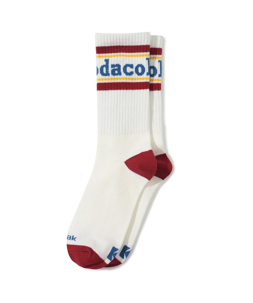 KODAK Koda Color Crew Socks Burgundy
