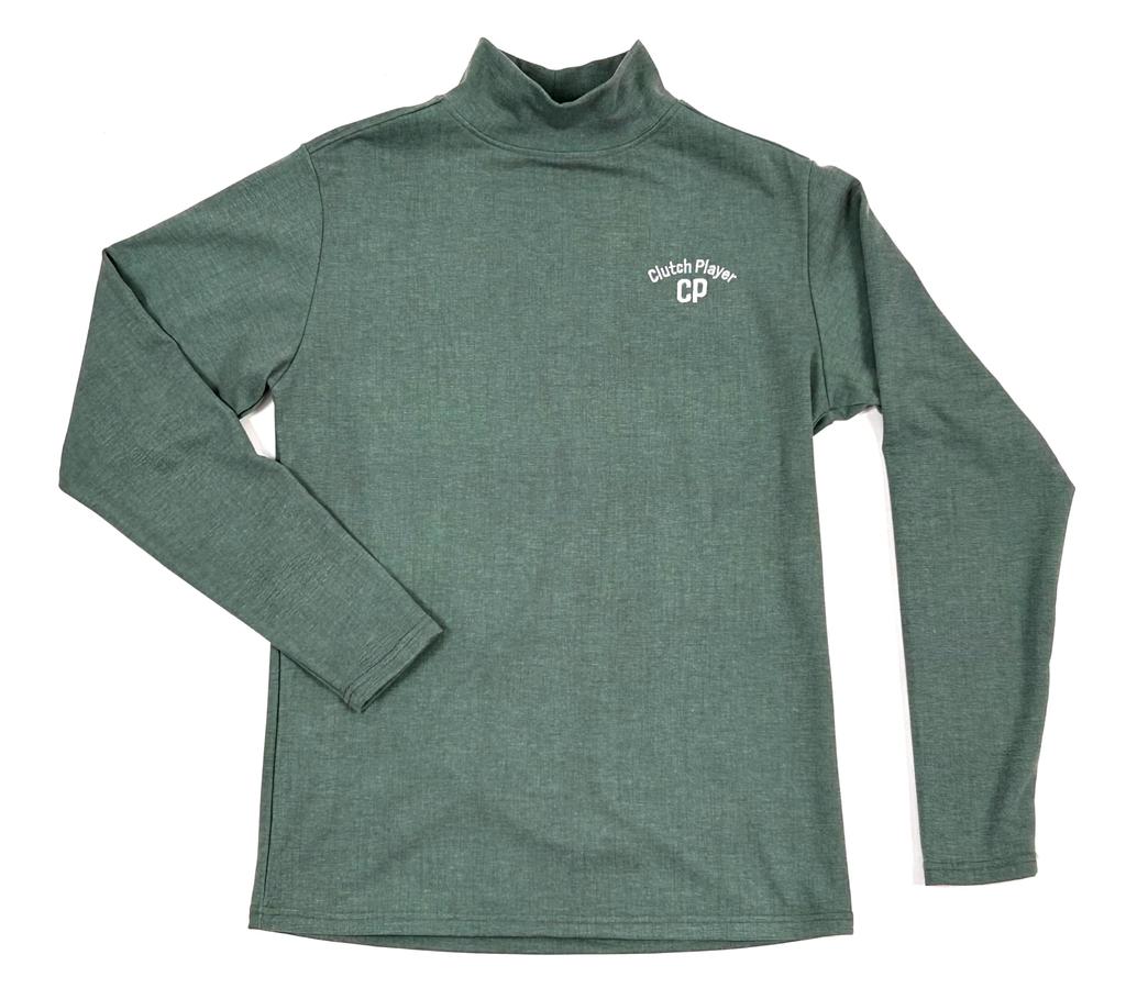 Clutch Player Golfbekleidung für Hohes CP Ärmel Fleece Lang Rund Rollkragen Comocome Herren Herbst/Winter, Kragen, Logo, Futter, Ärmel, Stretch, Stilvoll, Kragen,