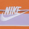 Nike Klubowy T-shirt z krótkim rękawem 25 NSW Stripe Swoosh Wygodny Prosty Pulower Męski Top HJ0551-515