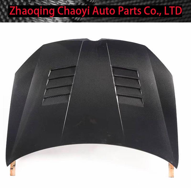 MK6 GTI Carbon Fiber Hood for Volkswagen Golf 6R - Wet Carbon Fiber Upgrade Modification