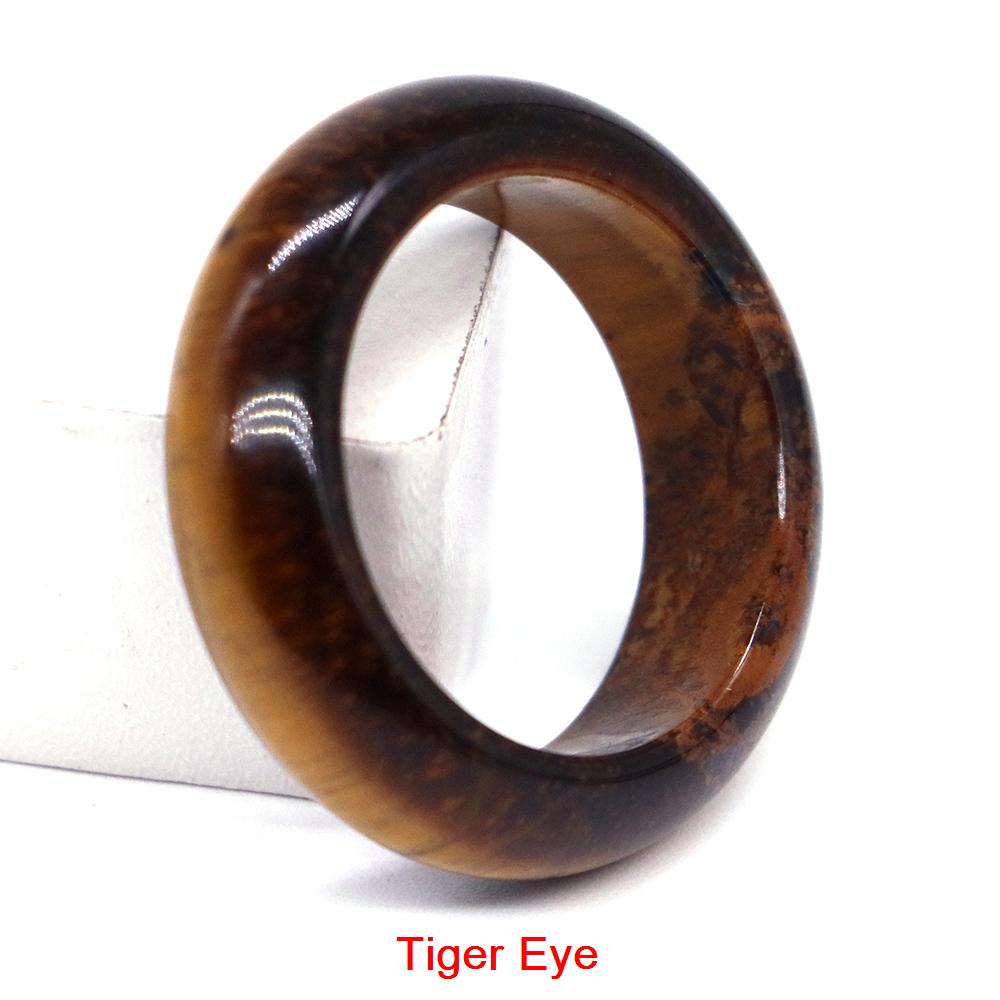 1 Stück Farbe Stil Natursteine Ringe Heilkristalle Vintage Chakra Ring Damen Hochzeitsfeier Schmuck Punk Rock Edelsteine Geschenk