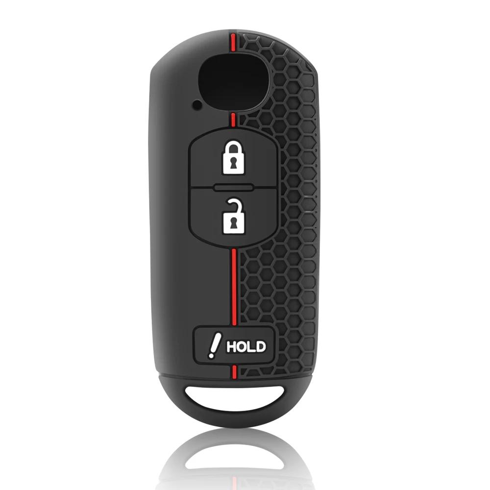 Silicone Remote Key Cover Case for MAZDA CX-5 CX-3 2 3 5 6 CX-7 CX-9 Demio Speed Miata MX5 Case 2 3 4 Button 2018 2019 2020 2021