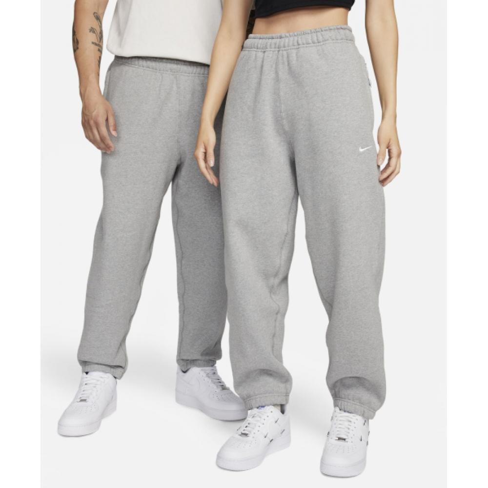 

Флисовые брюки NIKE Solo Swoosh M Темно-серый Хизер-белый DX1365 063 L