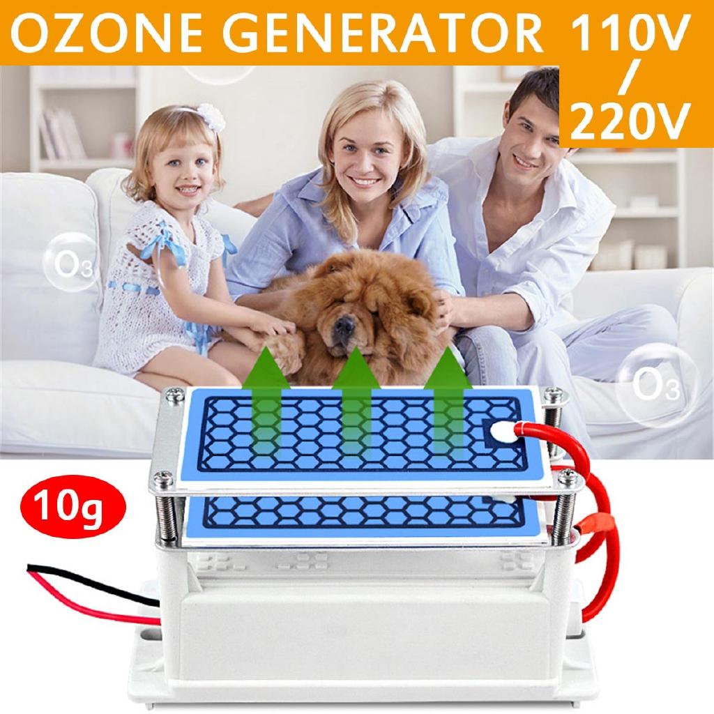 10g/h Ozone Generator Home Air Purifier Ozonizador Ozonator Air Cleaner 3 Layers Ozon Machine Ozonizer Sterilization 110V/220V