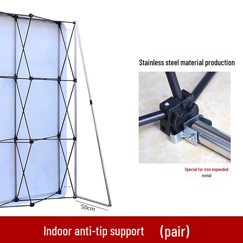 Foldable Pop-Up Advertising Display Stand