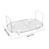 Stainless Steel Rack Cooking Accessory Steaming Holder Roasting Rack Grilling Rack for MC1000 MC1001 MC1010 Slow Cooker