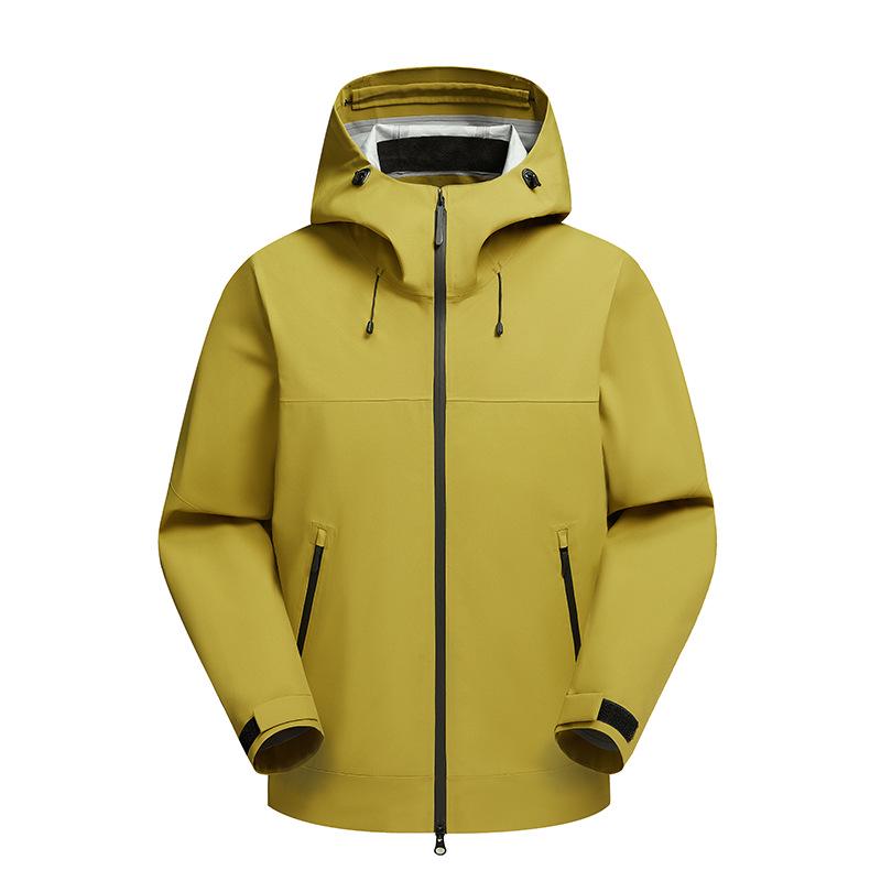 

Премиальный однослойный уличный дождевик-хардшелл от Bird: Водонепроницаемая, ветрозащитная и функциональная альпинистская куртка для пар. 2XL