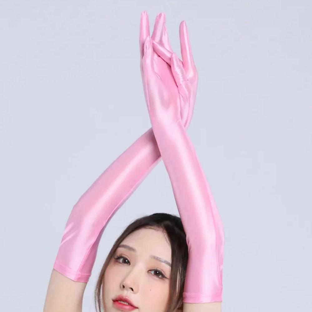 Shiny Japanese Sexy Stockings Over The Knee High Socks Women Smooth Elasticity Tight Long Gloves Top Nightclub Erotic Lingerie