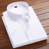 Camisa Oxford de manga corta de verano para hombre, camisa clásica, informal, para oficina, negocios, camisa cómoda, estilo versátil