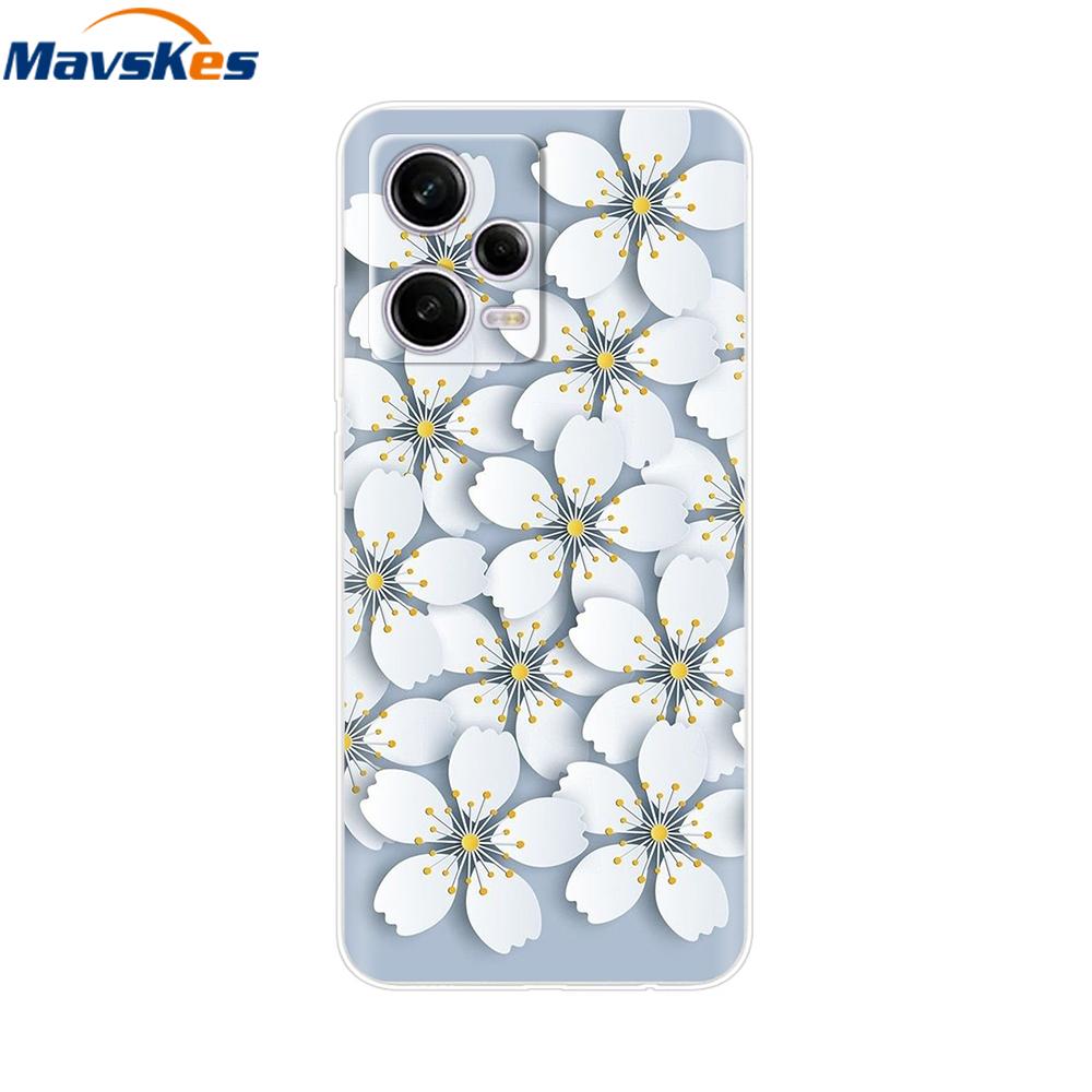 For Xiaomi Redmi Note 12 Pro 5G Case Transparent Soft TPU Back Cover For Redmi Note 12 Pro Plus Note12 5G 4G Cases Cover Fundas
