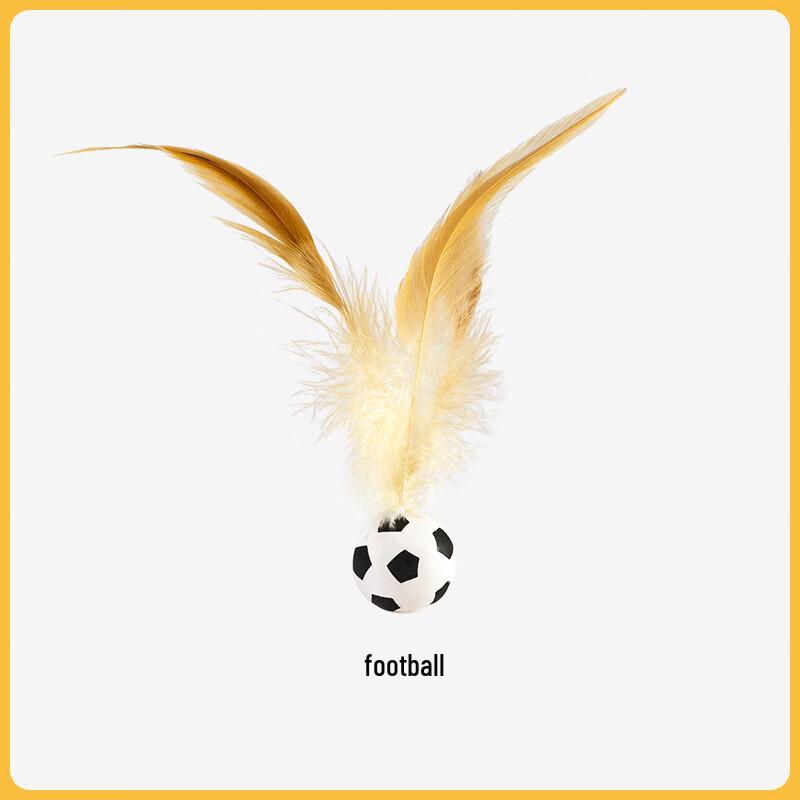 Cat Feather Football Toy Ball Set