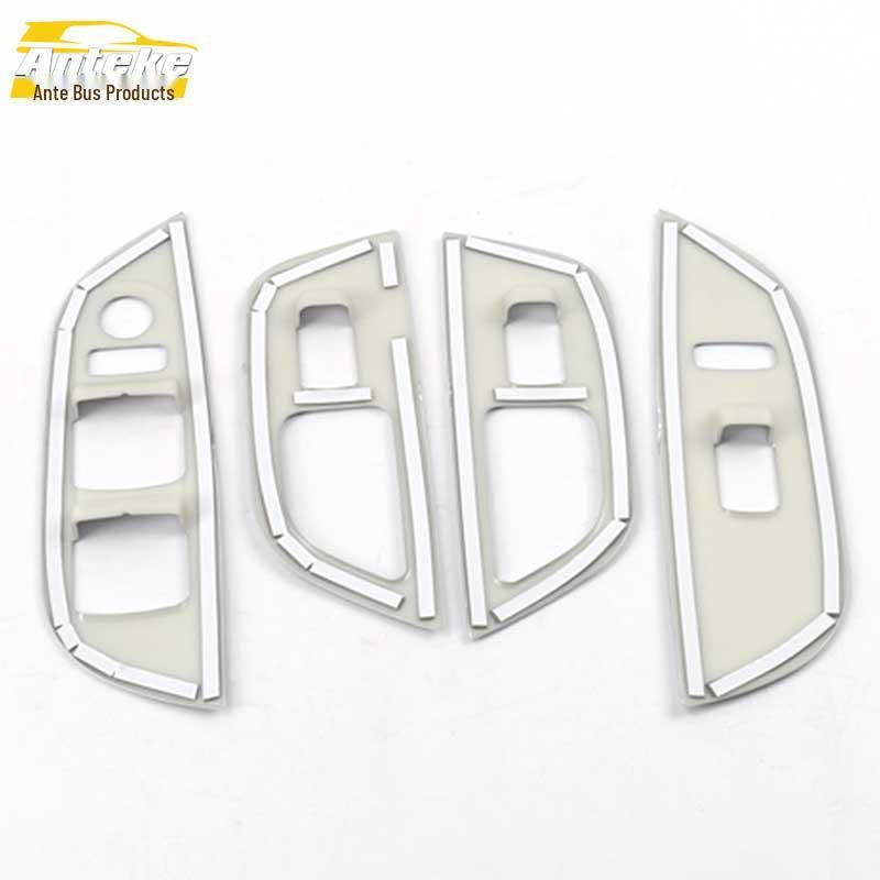 S3 Låtsglas Brytarram & Elektropläterad Fönster Armstöd Lyft Paljetter Biltillbehör