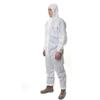 3M 4515 White Hooded Dustproof Coverall Suit for Chemical Lab and Spray Paint Protection