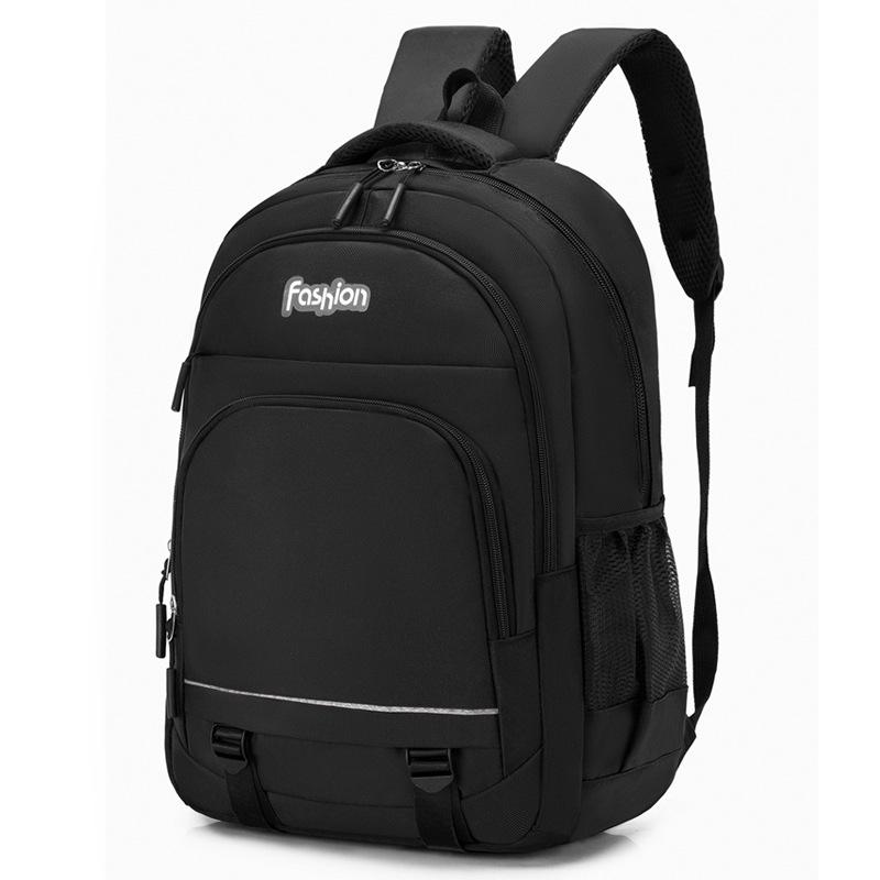 

Oxford Unisex Fabric Backpack With Compartment For College Essentials Students чёрный