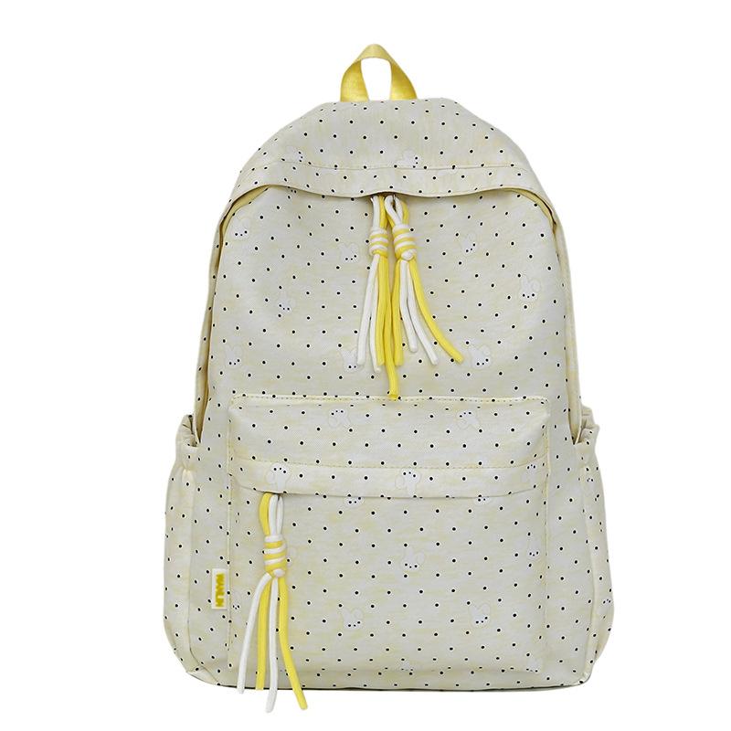 Mochila escolar con estampado japonés estilo ins de alto valor versátil gran capacidad mochila escolar para estudiantes mochila casual simple para niñas