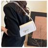 Solid Color Bow Crossbody Bag Korean Armpit Bag Fashion Underarm Bag  Handbags