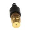 10Pcs Adjustable Spray Misting Nozzles Brass Construction Atomizing Design Atomizer Nozzle 4/7mm Hose Irrigation Sprayers