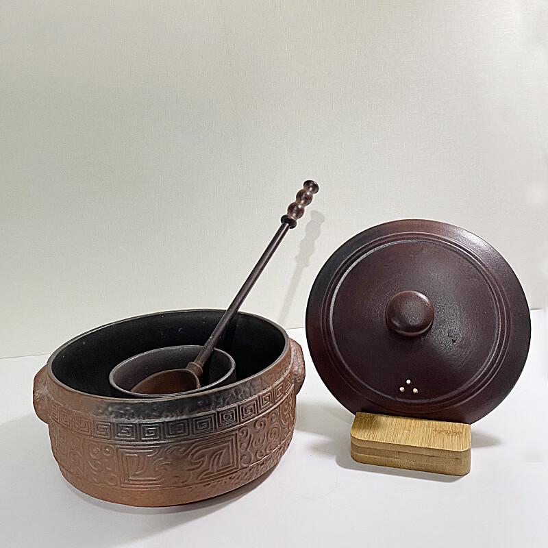 Retro Volcanic Stone Ceramic Tea Kettle