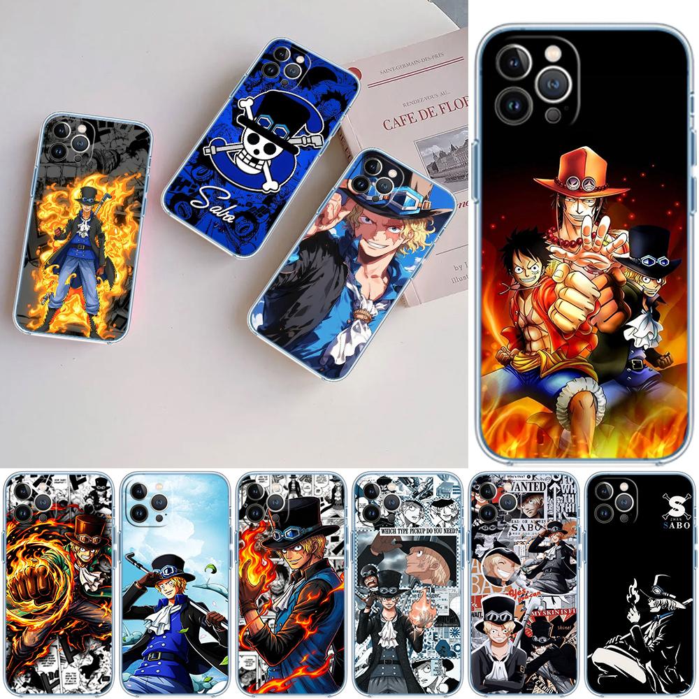 FM42 One Piece Sabo Soft Shell Transparent Phone Case for Motorola Moto G7 G8 G9 G84 G85 G73 G24 G15 Z2 Play Power Plus