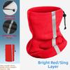 Multicolors Winter Warm Fleece Neck Scarves Anti-Frost Skiing Neck Cover Mask New Thermal Scarf