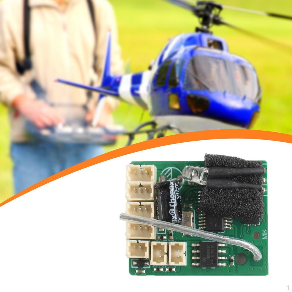 RC Receiving Board, Circuit Board Parts Easy to Install Replacement, Plane Accessories for K160