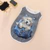 Thin Spring/Summer Pet Vest for Small Dogs & Cats - Fits French Bulldogs, Teddy Cats, and Bichons.