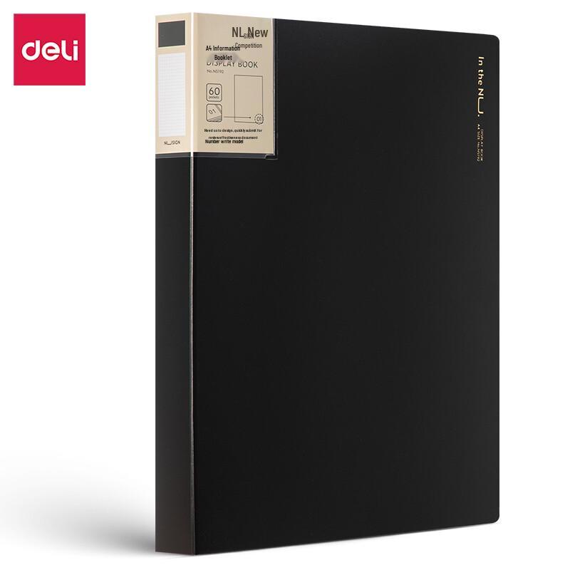 Deli A4 60-Pocket Display Book