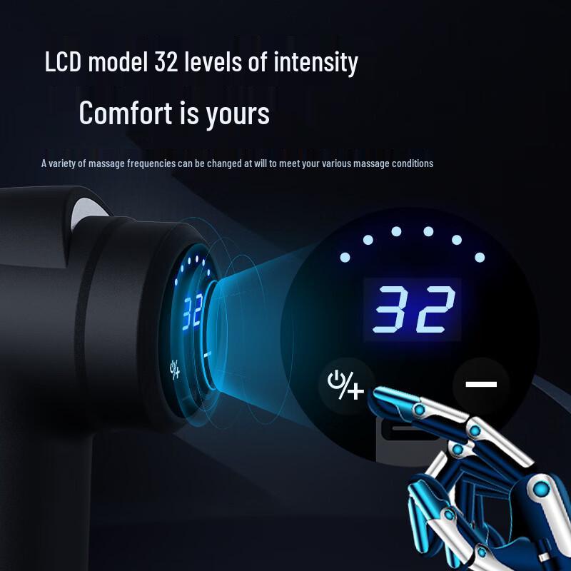 TLXT Mini Fascia Gun Muscle Massager CN Plug (adapter Included)