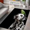 Dalmatian Parrot Pattern Carpet for Living Room Bedroom Bathroom Mat Creative Doormat Home Decor Area Rugged Luxury Gifts