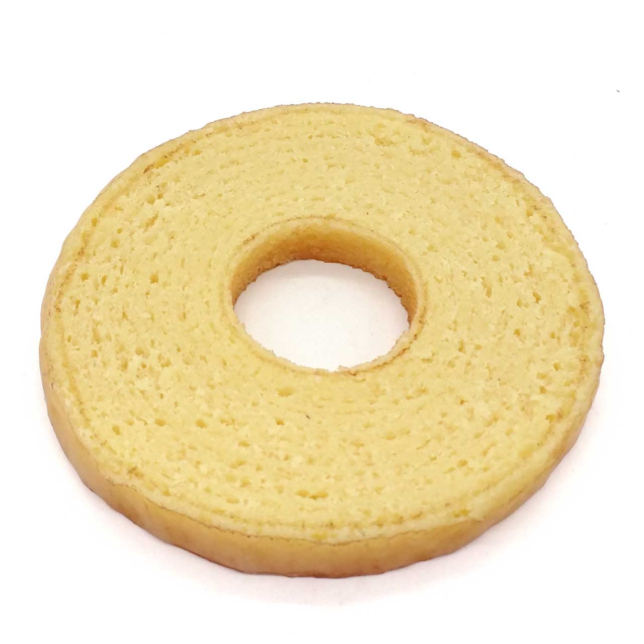 

stomach will rumble every time you look at Baumkuchen food sample 8cm made of vinyl gift 349C Coconut Accessories [Your it] (plain) coaster, diameter, бежевый