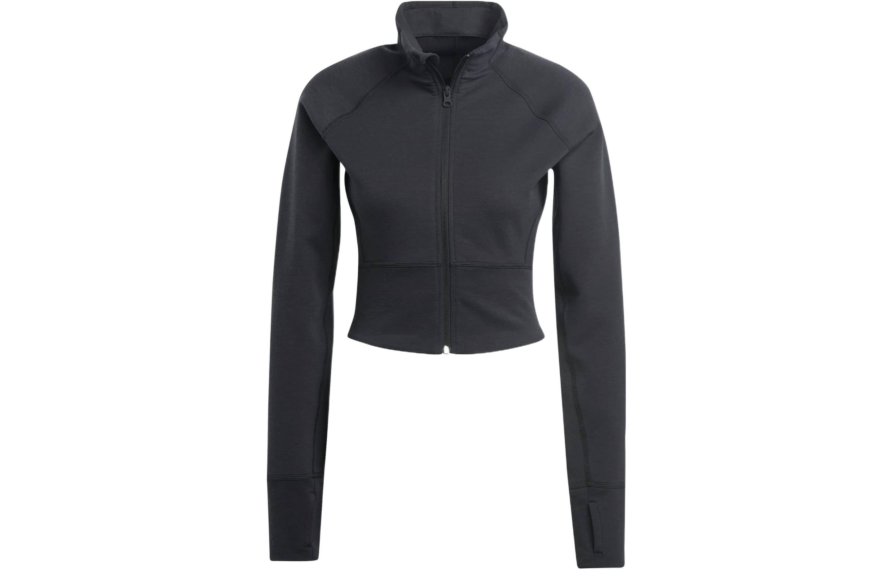 

Adidas Jackets Women s Black Stand Collar Moderate Other HD8944 L