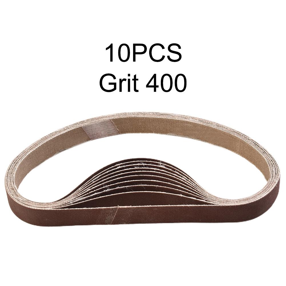Accessories Equipment High quality New Supplies Sanding Belt Sander Tools Wood Workshop Grinder 10pcs 15x452mm