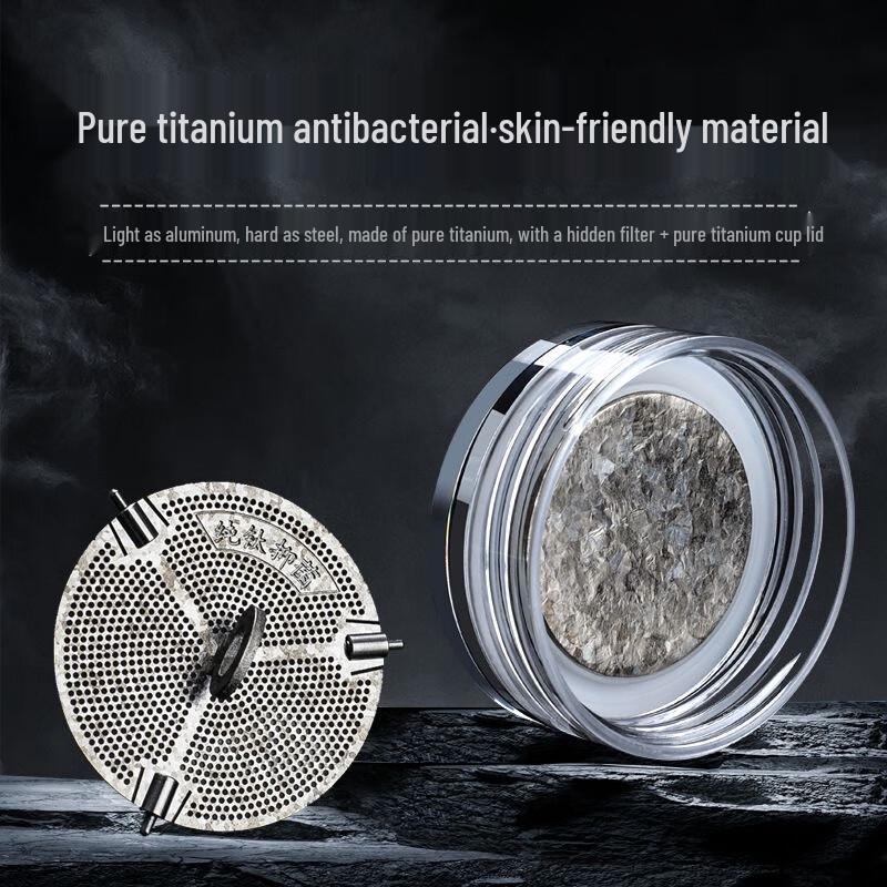 Water Health Double-Wall Glass Tea Infuser Bottle 400ml