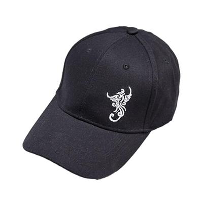 Morris coo Kappe mit Tattoo-Muster, Stilvoll, Unisex, Tiefschwarz, Verstellbar, Golfhut (JP, Alphabet, Einheitsgröße, Schwarz, Phönix)