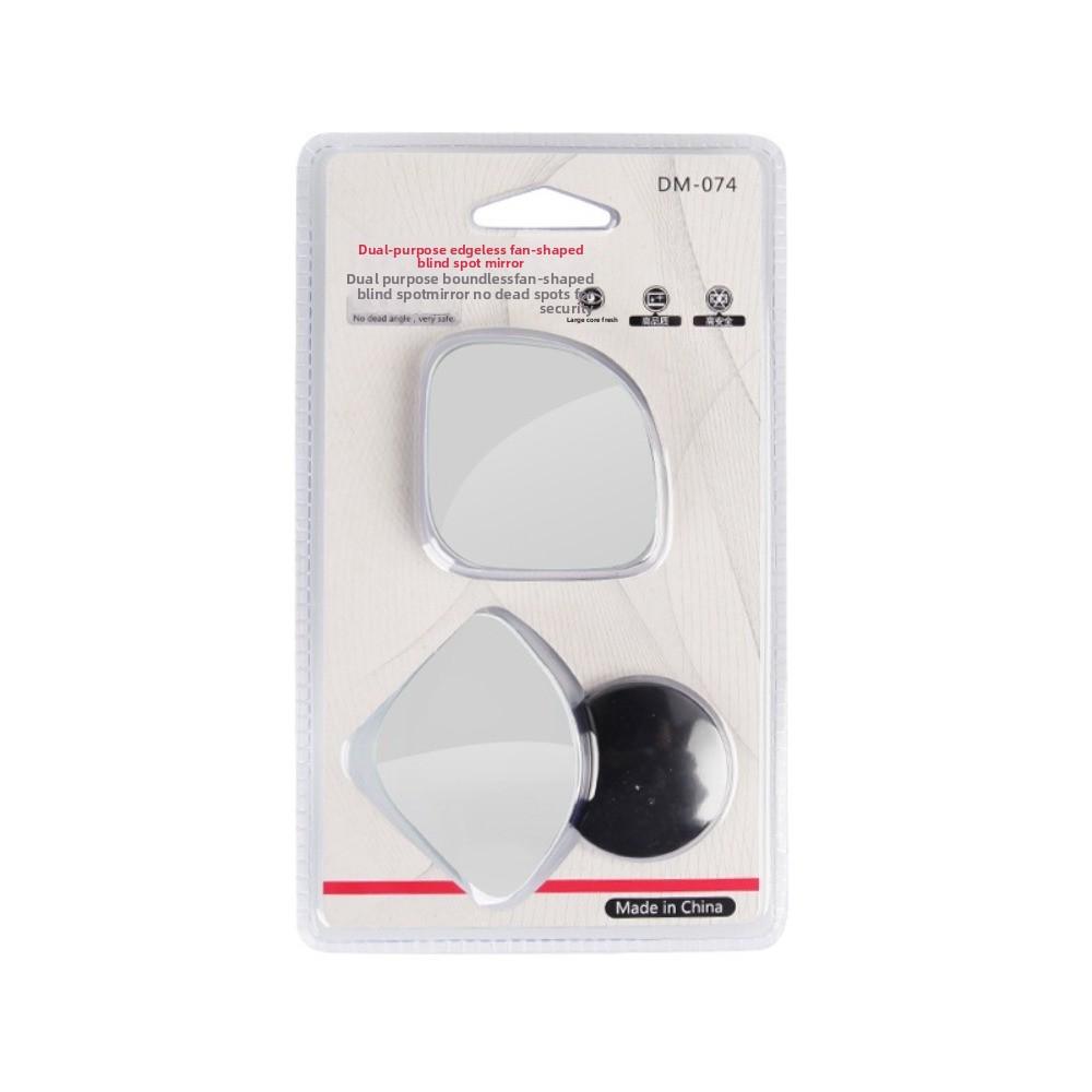 2pcs Set 360° Adjustable Blind Spot Mirror Wide Angle Parking Mirror Blind Spot Monitoring