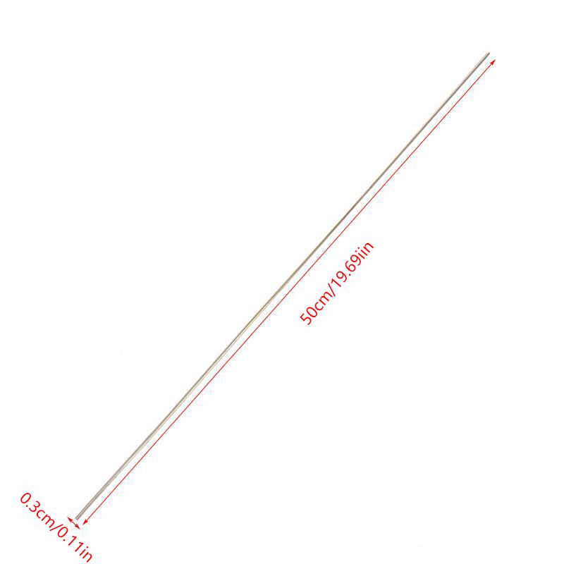 Brass Tube Diameter 2/3/4/5/6Mm Length 500Mm 0.5Mm Round Pipe Tubing Brass Rod Modelmaking Cutting Tool